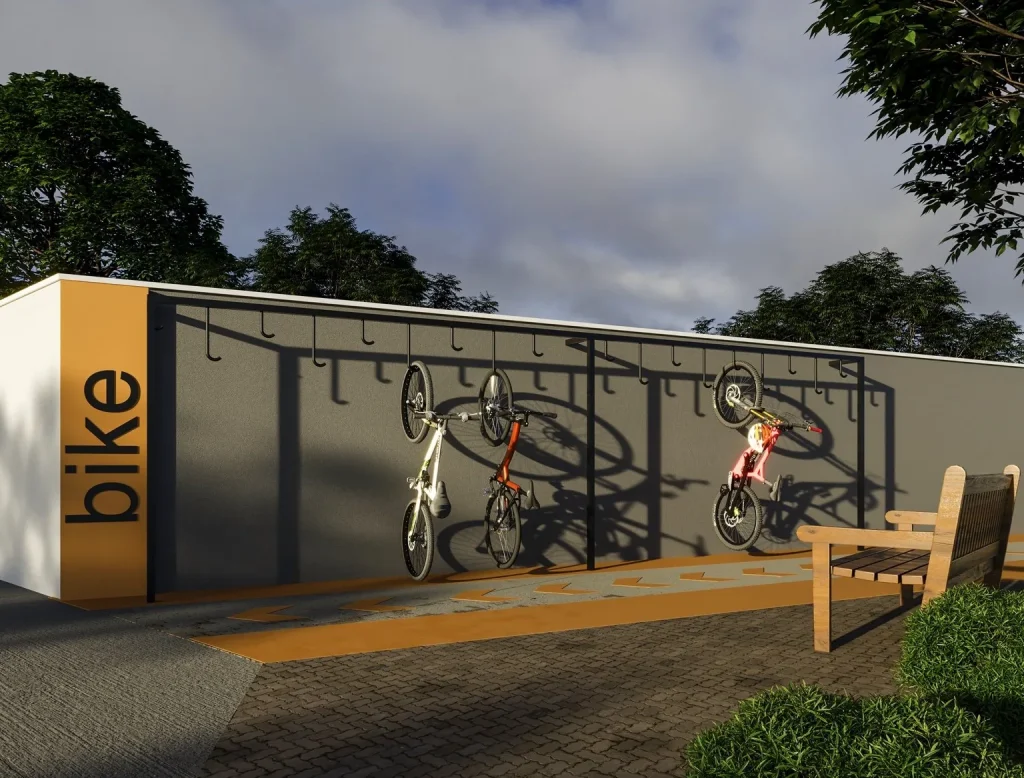 Bicicletário do Domus Tremembé